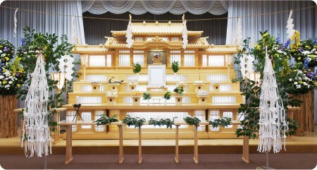 神葬祭祭壇の一例
